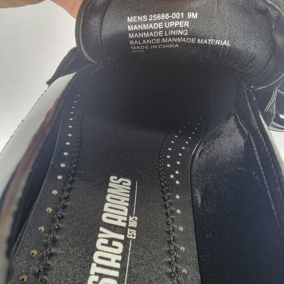 Mens Stacy Adams Spratley Moc Toe Saddle Loafers U.S. Size 9 - Picture 9 of 10